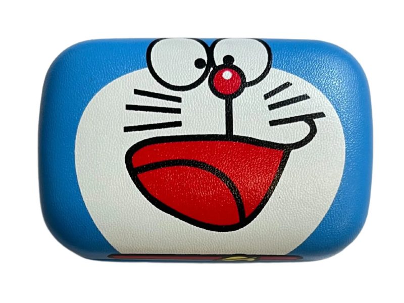 Line Friends gemustertes Kontaktlinsen-Aufbewahrungsset, Farbe: Doraemon