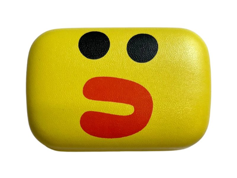 Line Friends gemustertes Kontaktlinsen-Aufbewahrungsset, Farbe: Sally