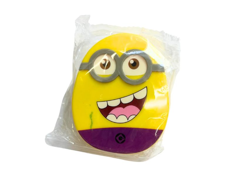 Minion-Figur-Kontaktlinsen-Aufbewahrungsset, Farbe: Lila
