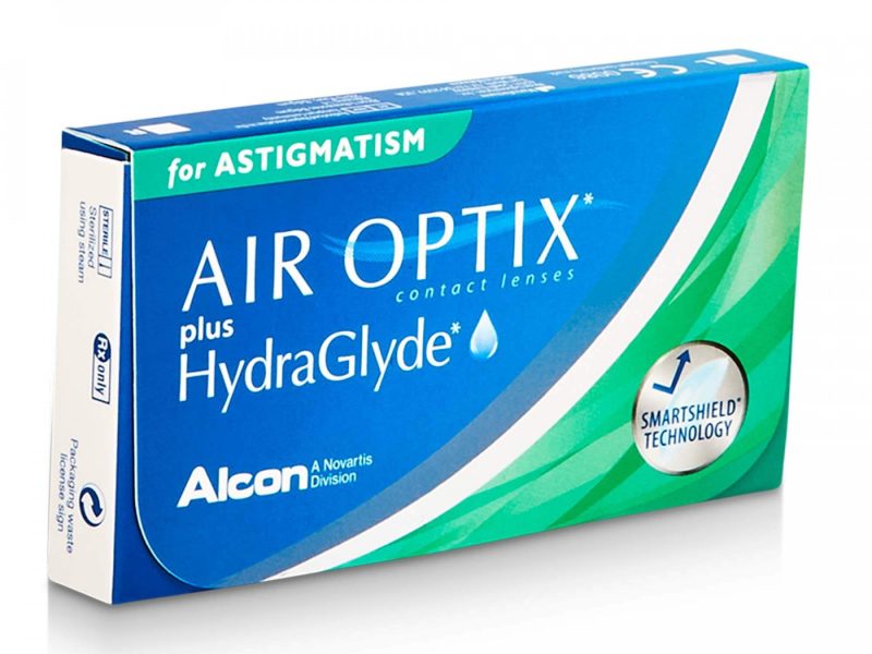 Air Optix plus HydraGlyde for Astigmatism (3 stk), Monatskontaktlinsen