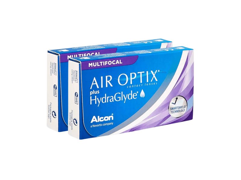 Air Optix plus HydraGlyde Multifocal (12 Stück), Monatskontaktlinsen