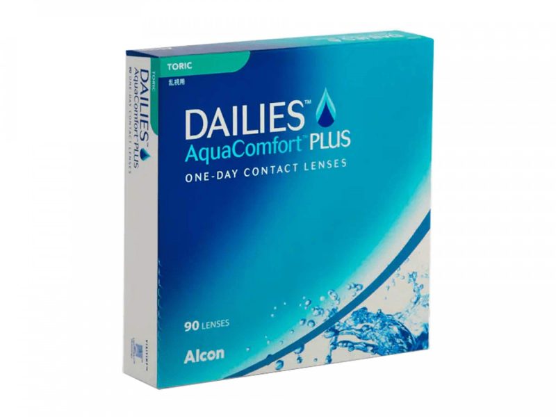 Dailies AquaComfort Plus Toric (90 stk), Tageskontaktlinsen