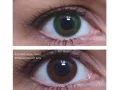 ColourVUE Egyrétegű Zöld (2 stk) , Highlight, 3 Monatskontaktlinsen