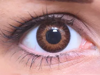   ColourVUE Színvarázs Háromrétegű Barna (2 stk) , Highlight, 3 Monatskontaktlinsen