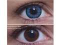 ColourVUE Babaszem - Cool kék (2 stk) , Highlight, 3 Monatskontaktlinsen