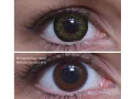 ColourVUE Babaszem - Trópusi zöld (2 stk), Highlight, 3 Monatskontaktlinsen