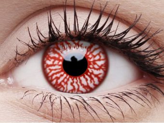   ColourVUE Crazy One-Day Blood Shot (2 stk), Tageskontaktlinsen