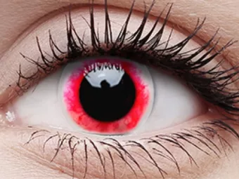   ColourVUE Crazy One-Day Moon Diablo (2 stk), Tageskontaktlinsen