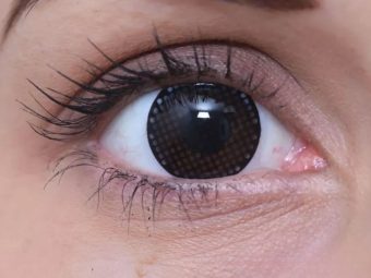   ColourVUE Crazy Black Pixel (2 stk) , Abdeckung, 3 Monatskontaktlinsen - ohne Dioptrie