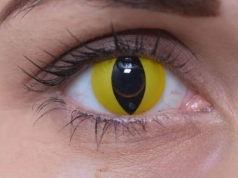   ColourVUE Crazy Cat's Eye (2 stk) , Abdeckung, 3 Monatskontaktlinsen