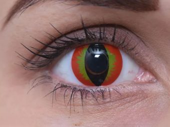   ColourVUE Crazy Dragon eye (2 stk) , Abdeckung, 3 Monatskontaktlinsen - ohne Dioptrie