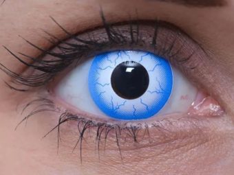   ColourVUE Crazy Lightening (2 stk) , Abdeckung, 3 Monatskontaktlinsen - ohne Dioptrie