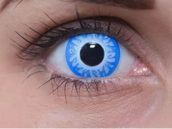   ColourVUE Crazy Underworld Selene (2 stk) , Abdeckung, 3 Monatskontaktlinsen - ohne Dioptrie