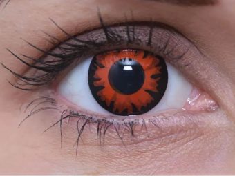   ColourVUE Crazy Volturi (2 stk) , Abdeckung, 3 Monatskontaktlinsen - ohne Dioptrie