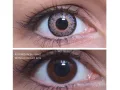 ColourVUE Glamour Szürke (2 stk) , Highlight, 3 Monatskontaktlinsen