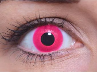   ColourVUE Party UV Rózsaszín (2 stk) , Abdeckung, Jahreskontaktlinsen