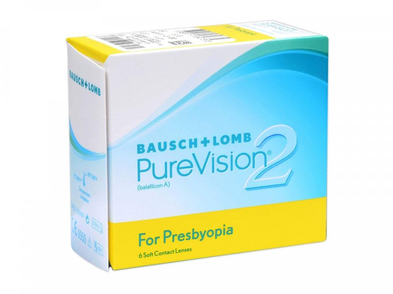 PureVision 2 Multi-Focal For Presbyopia (6 stk), Monatskontaktlinsen