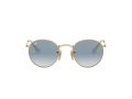 Ray-Ban Round Metal Sonnenbrille RB 3447N 001/3F