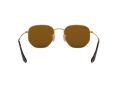 Ray-Ban Hexagonal Sonnenbrille RB 3548N 001/57
