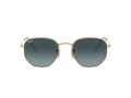 Ray-Ban Hexagonal Sonnenbrille RB 3548N 91233M