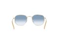 Ray-Ban Hexagonal Sonnenbrille RB 3548 001/3F