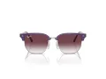 Ray-Ban Junior New Clubmaster Sonnenbrille RJ 9116S 713136
